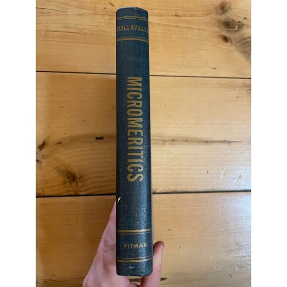 VTG Micromeritics the by J.M. Dallavalle. Hardcover. 2nd edition. 1948 - Picture 2 of 8